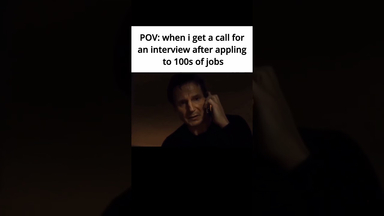 POV: Наконец-то тебя пригласили на собеседование на этом рынке труда 📞😭 
