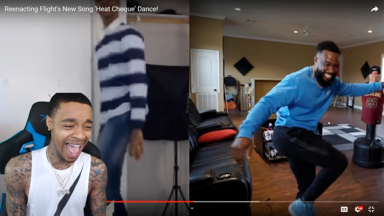 Reenacting Flight's New Song 'Heat Cheque' Dance Reaction! (I GOT EXPOSED)