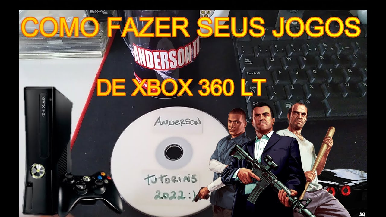 ATUALIZADO COMO COLOCAR JOGOS DE XBOX 360 NO DVD 2022/2024 Abgx360 1.0.7 Tutorial Completo