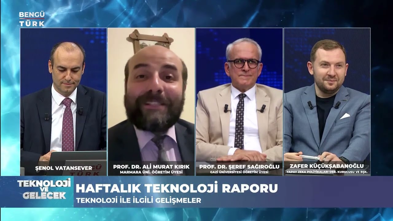 Zafer Küçükşabanoğlu - BengüTürk TV - Teknoloji ve Gelecek Programı - 06.07.2025