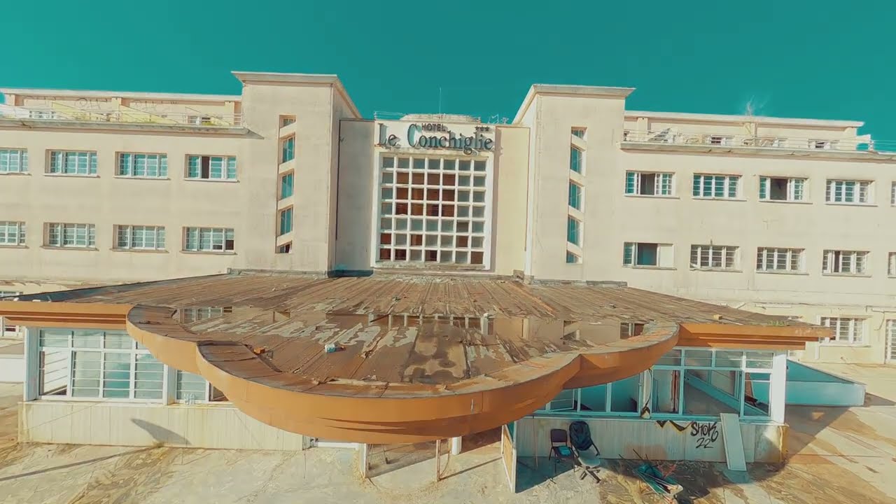 EX Hotel Le Conchiglie Riccione abbandonato: Tour con Mini Drone FPV EX Luogo Abbandonato #urbex