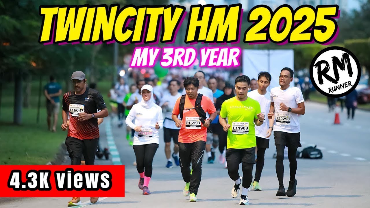 TWINCITY HALF MARATHON 2025 | MY 3RD APPEARANCE | NO BONK