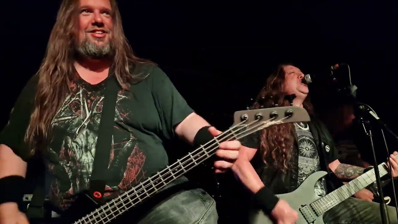 Graceless performing Malignant Seed live at the Elpee, Deinze on 24 may 2025
