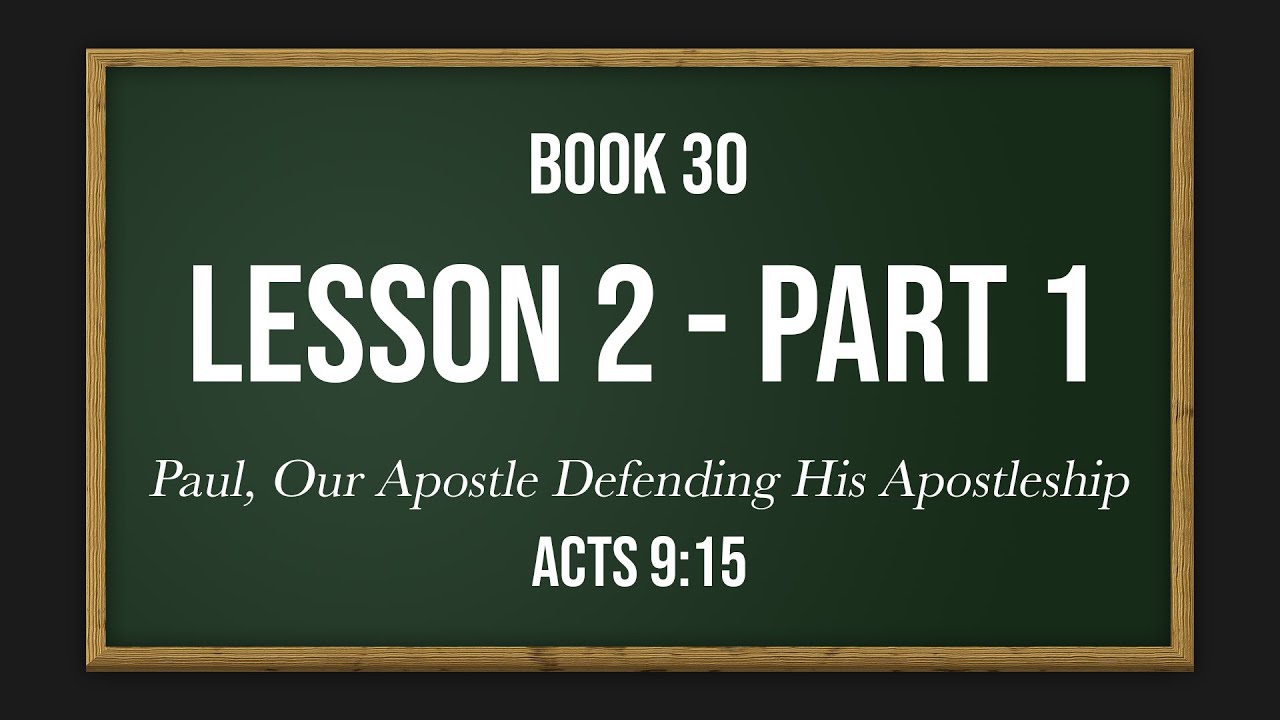 Les Feldick - 30-2-1 - Through the Bible Program #9733