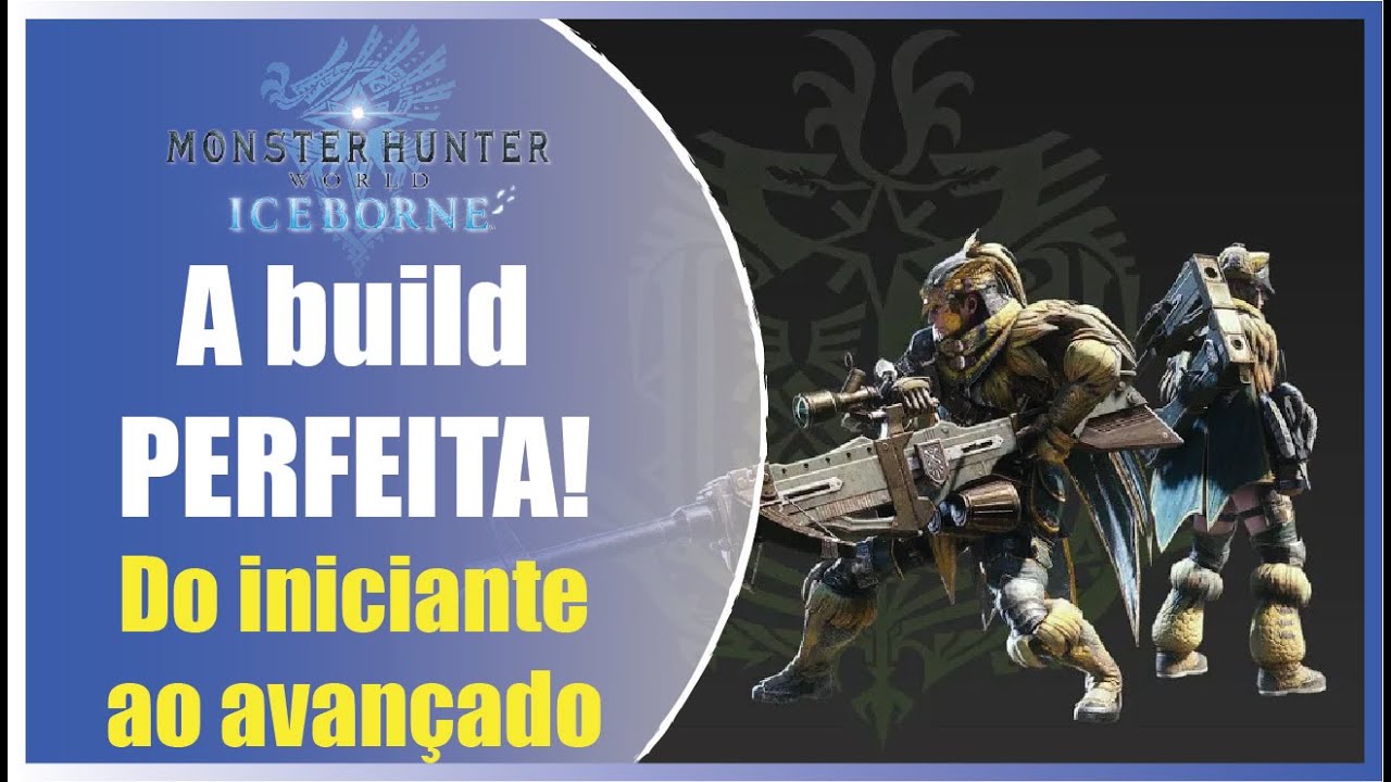 A build PERFEITA de Fuzilarco Pesado / Heavy Bowgun - Monster hunter World