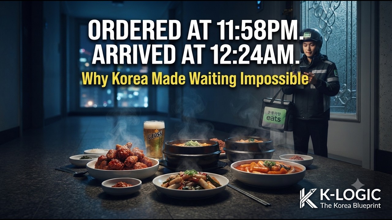 Korea Made Waiting Impossible &mdash; The Delivery System Decoded | K-LOGIC