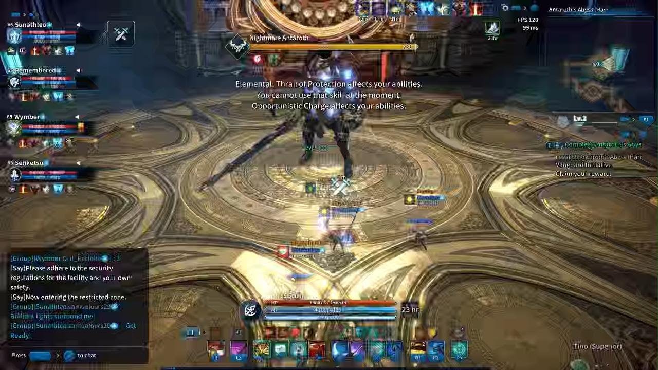 [Tera Console] Random aah..but 1 rotation kill on my 463 valk