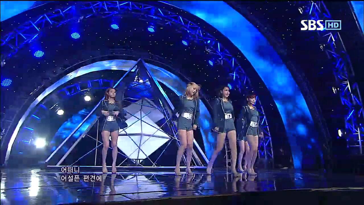 KARA [Pandora] @ SBS Inkigayo Популярная песня 20120909