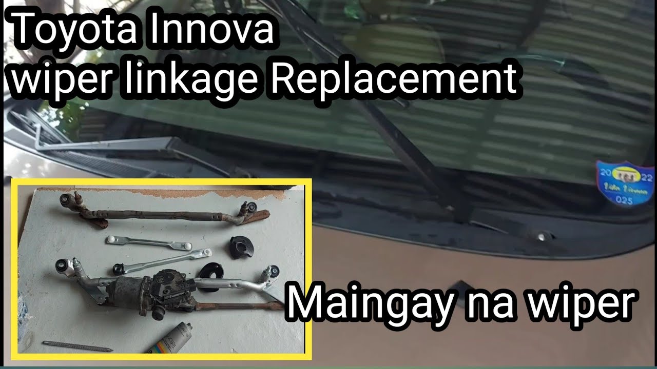 Toyota inova wiper linkage replacement mingay na wiper