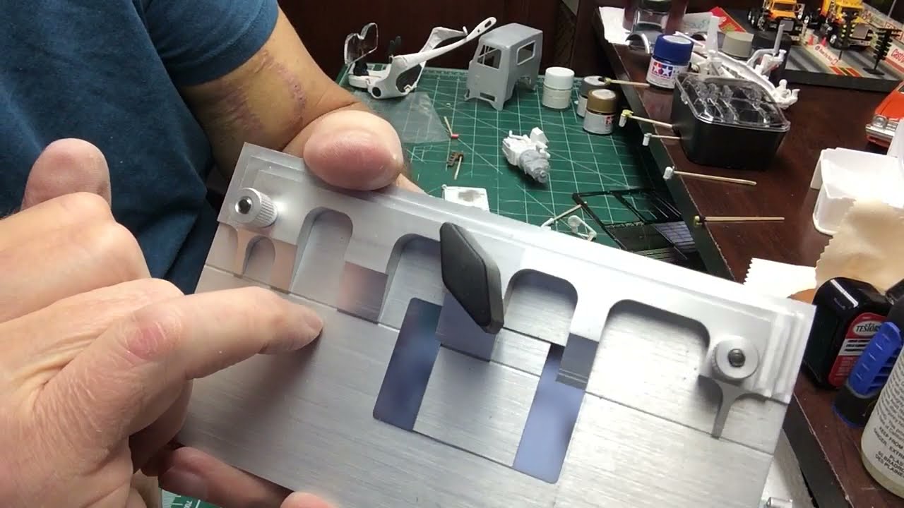 Building scale plastic models: working with photo etch.