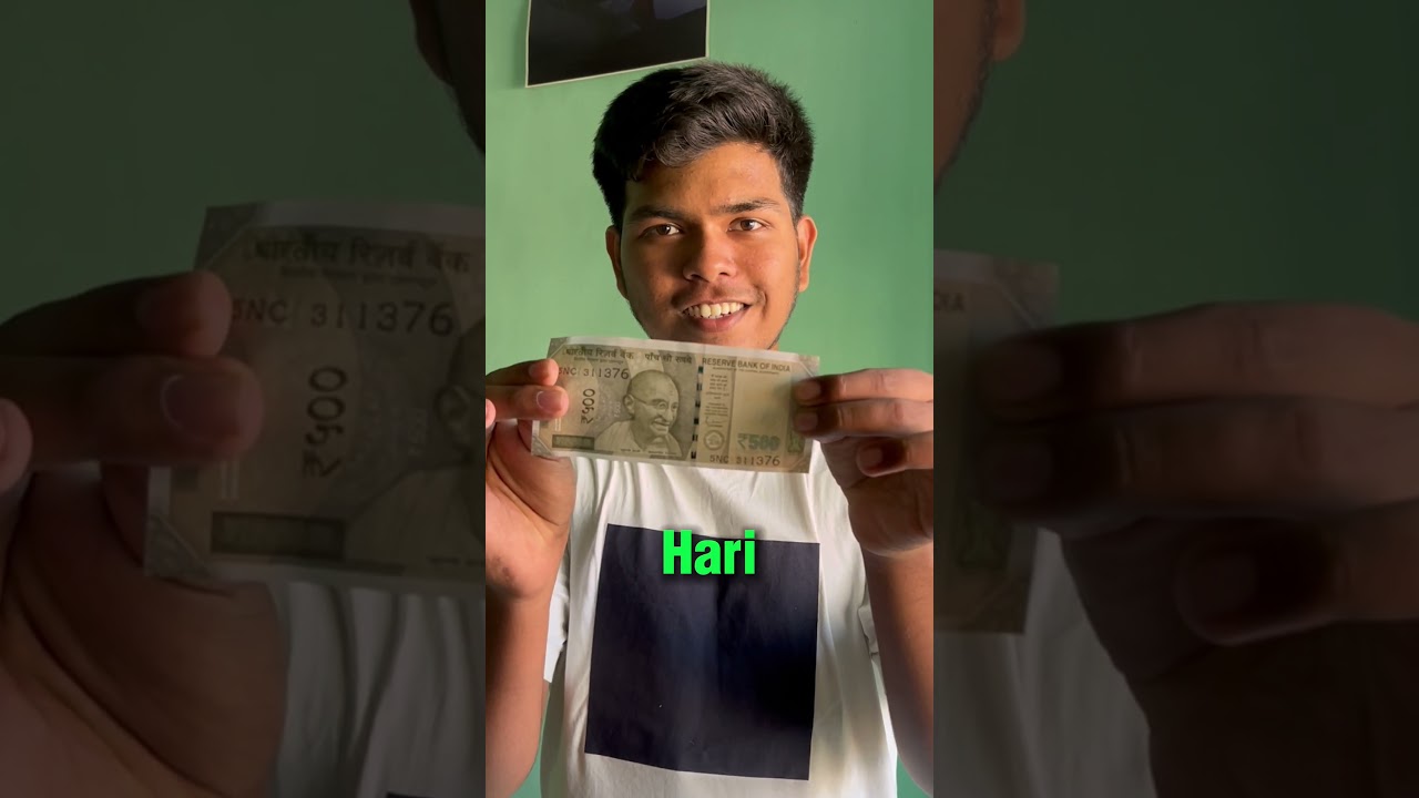 i made fake 500 note😱 #shorts #trending #viral