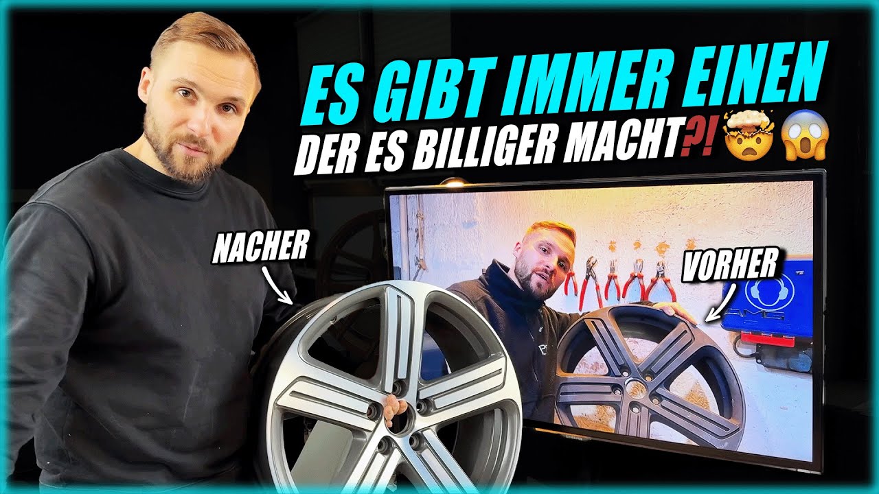Diese VW Felgen waren RUINIERT – jetzt sind sie besser als neu! 😳🔥