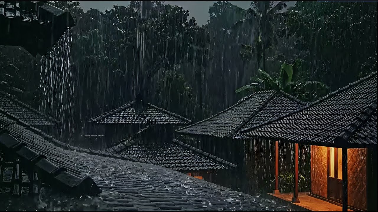 Natural Rain Sounds to Drift You to Sleep | Soothing Rain for Restful Sleep