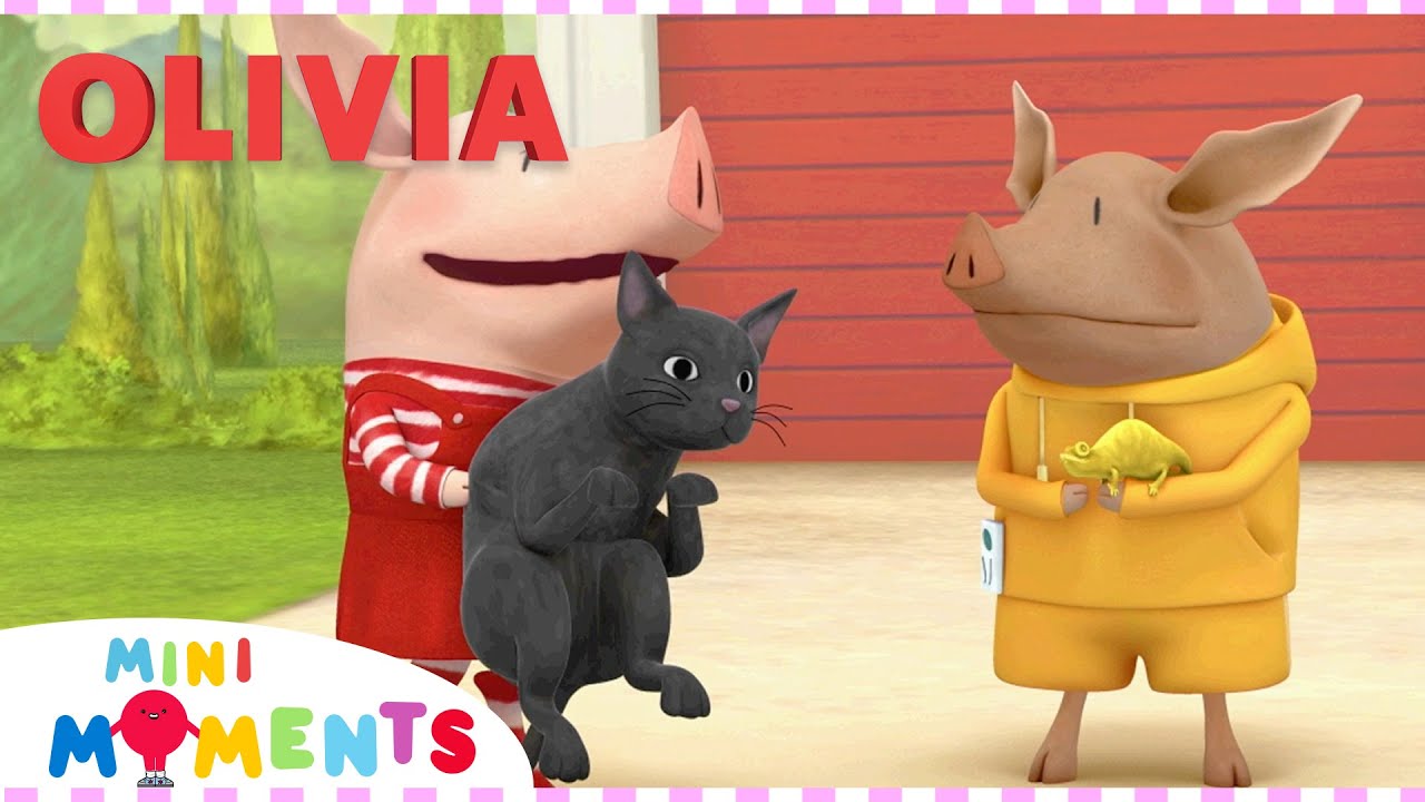 Olivia Loses Her Cat! 🐈‍⬛ | Olivia the Pig | 1Hour of Full Episodes | Mini Moments