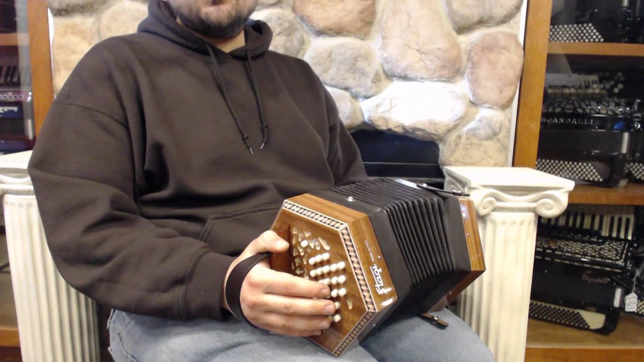 STAGIHD46 - Mahogany Stagi Hayden Duet Concertina M 46 $1999