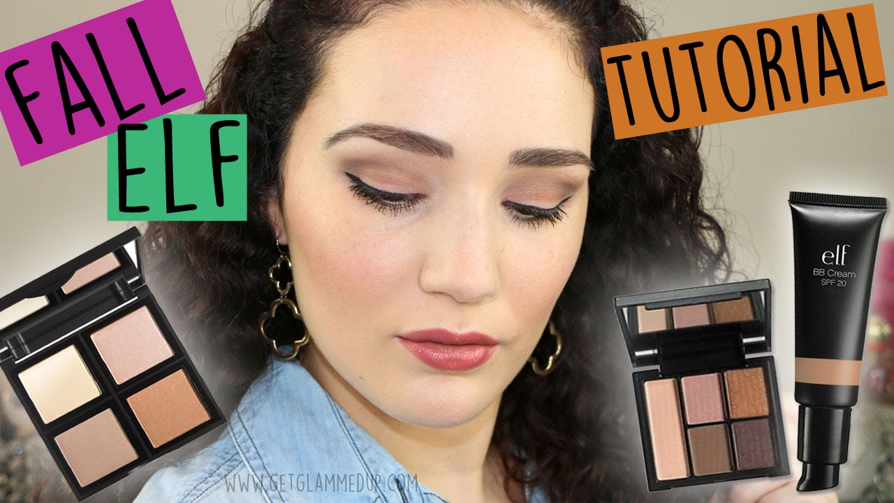 e.l.f. Daytime Fall Full Face Makeup Tutorial - One Brand!
