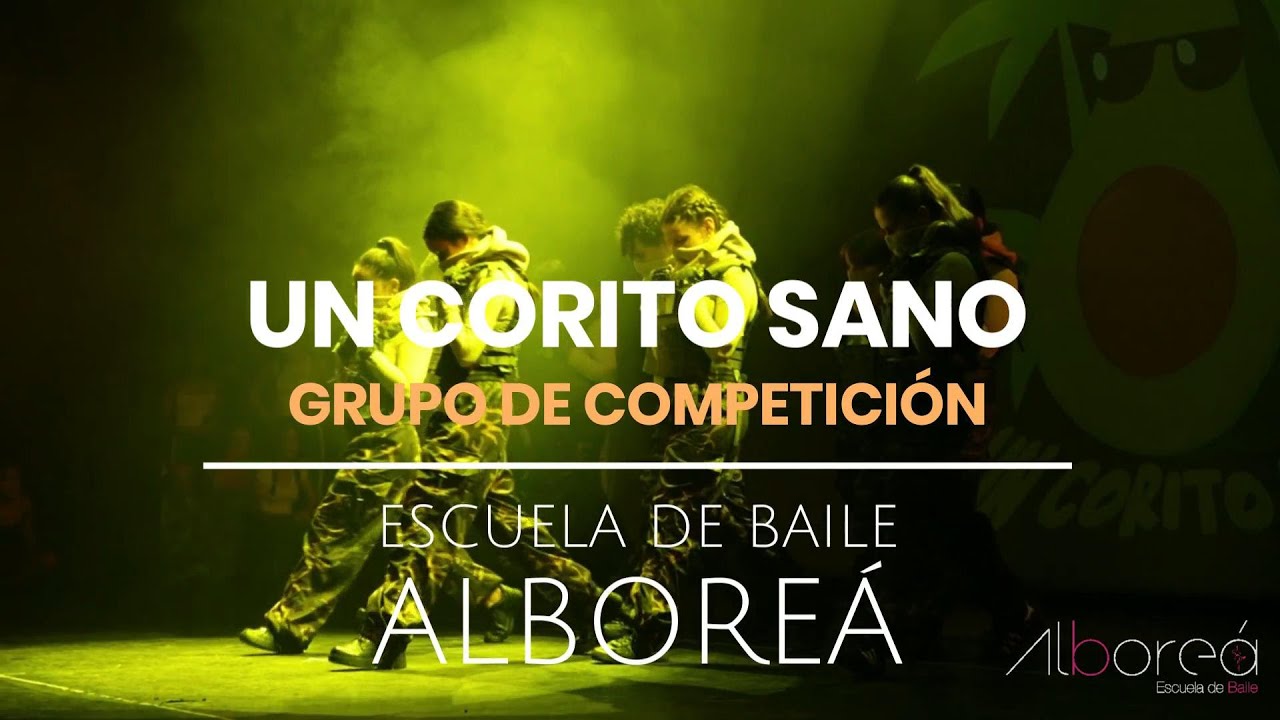 Coreografía Un Corito Sano, grupo de competición