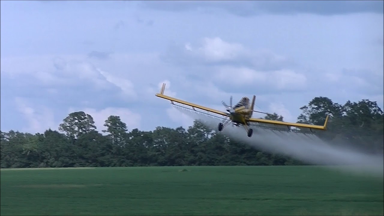 MURRAY  FARMS CROP DUSTING. Thrush crop duster