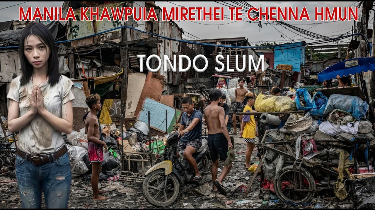 Manila khawpuia mirethei te chenna hmun (Tondo Slum)