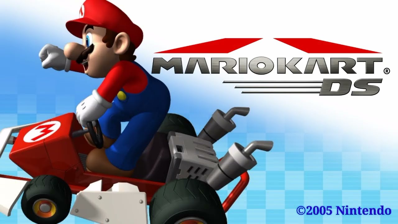 Mario Kart DS (©2005 Nintendo) - Title Screen (HD)