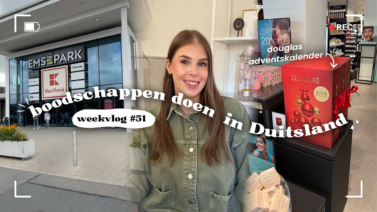 adventskalender kopen in Duitsland + eerste keer HYROX | weekvlog #51