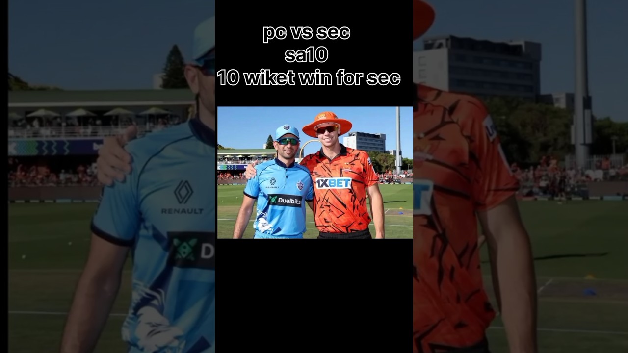 PC vs SEC 😱 SEC ki Tufani Batting | SA20 Match Highlights 