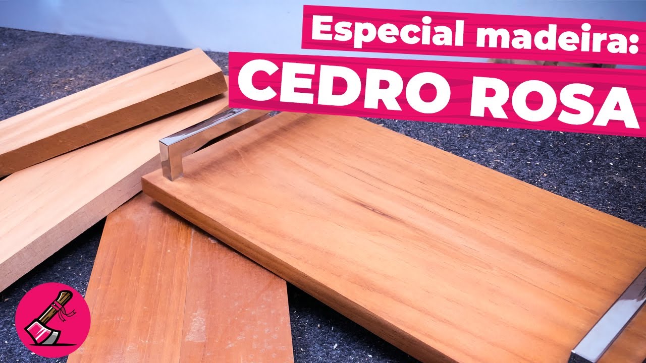 CEDRO ROSA: A madeira AROMÁTICA e ótima para ENTALHAR
