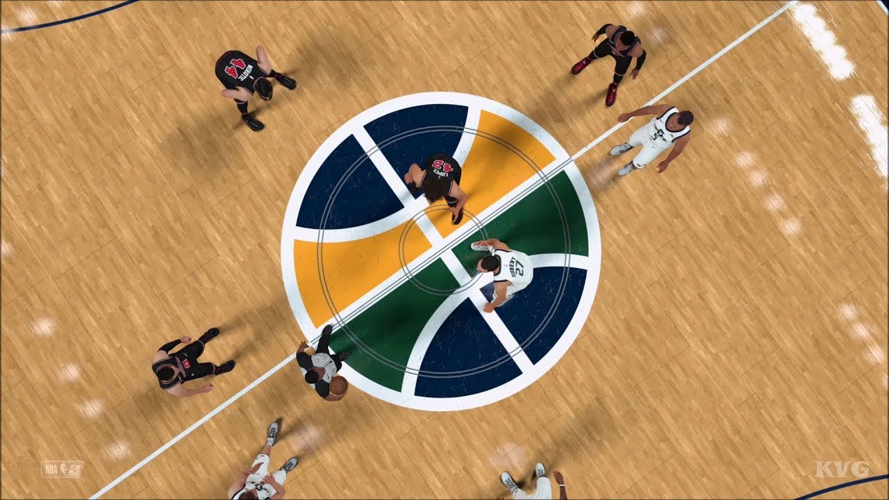 NBA 2K18 - Utah Jazz vs Chicago Bulls - Gameplay (PS4 HD) [1080p60FPS]