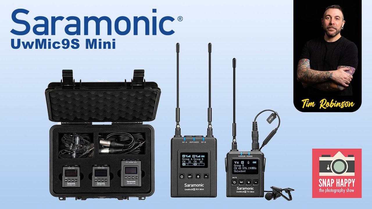 Saramonic UwMic9S Mini Review // Compact Dual Channel UHF Wireless Audio System