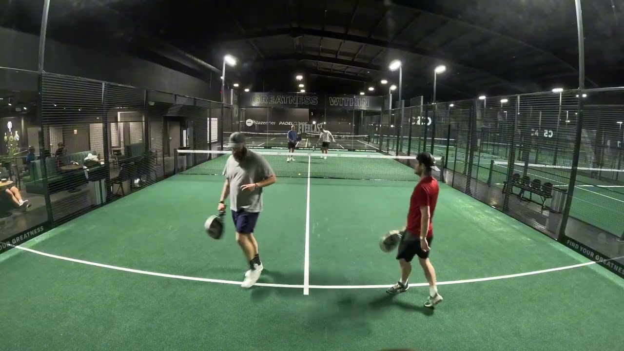 Nath&Matt v Mark&Ben @SlazengerPadel Blackburn