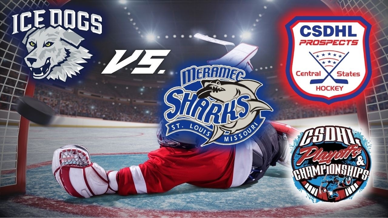 CSDHL Playoffs: Vernon Hills IceDogs vs. Meramec Sharks (PeeWee Prospects)