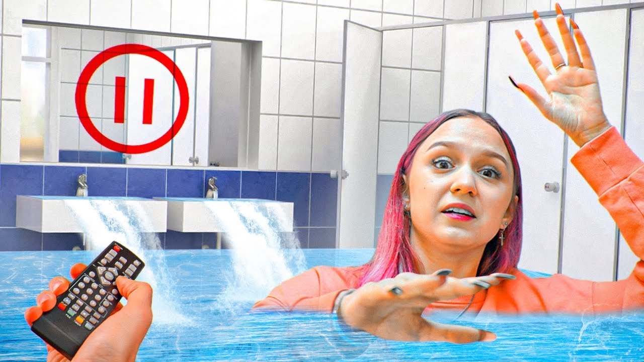 Défi PAUSE 24 heures 🔥 Vidéo drôle d'adolescent | Amelka Caramelka FRA