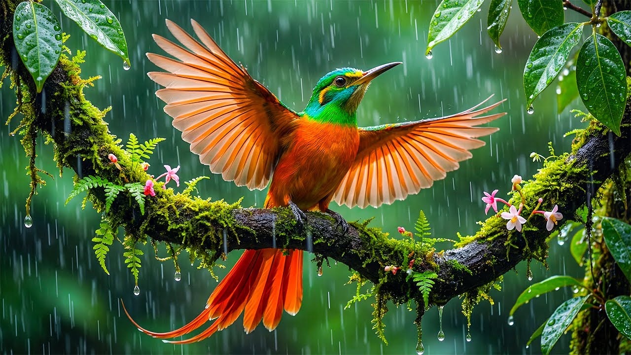 Rain and Birdsong to Rest Your Mind 🍃 Gain Mental Clarity in Minutes – Unlock Inner Peace Now 🌧️🍃