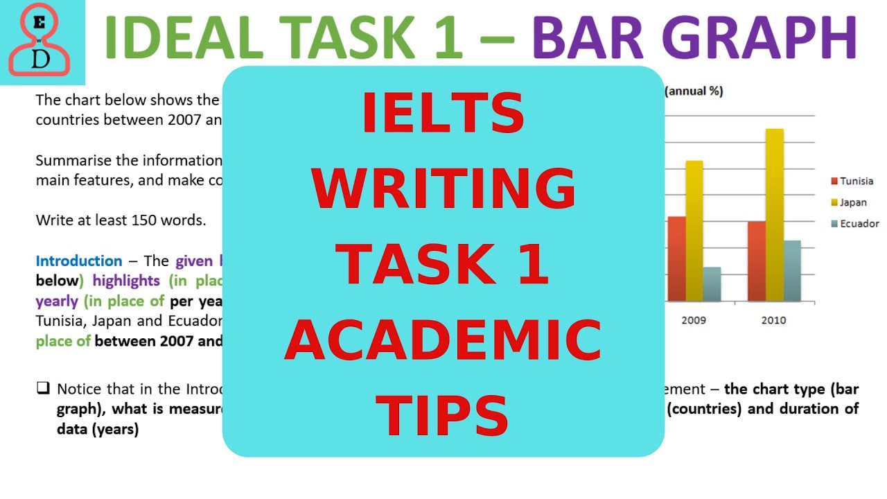 IELTS WRITING TASK 1 ACADEMIC TIPS