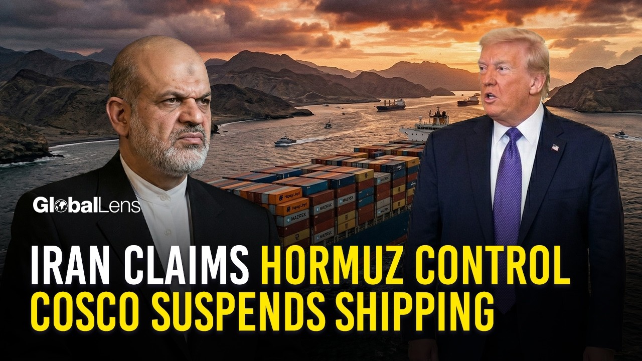 Iran Claims Hormuz Control As COSCO Halts Gulf Shipping Suddenly