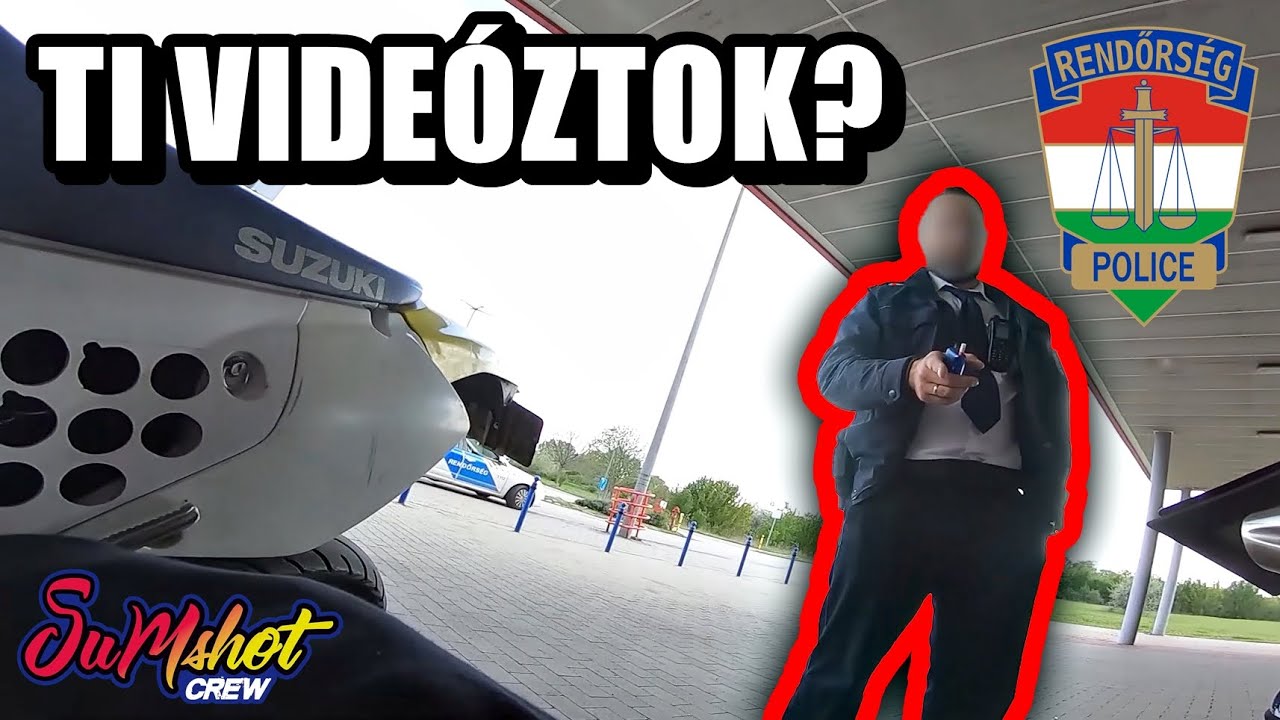 RENDŐR: TI VIDE&Oacute;ZTOK? | COP: ARE YOU MAKING THE VIDEOS?