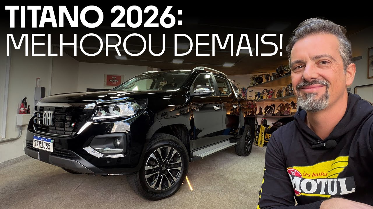 Fiat Titano Ranch 2026 MELHOROU DEMAIS com o motor 2.2 e nova suspens&atilde;o #InRealLife