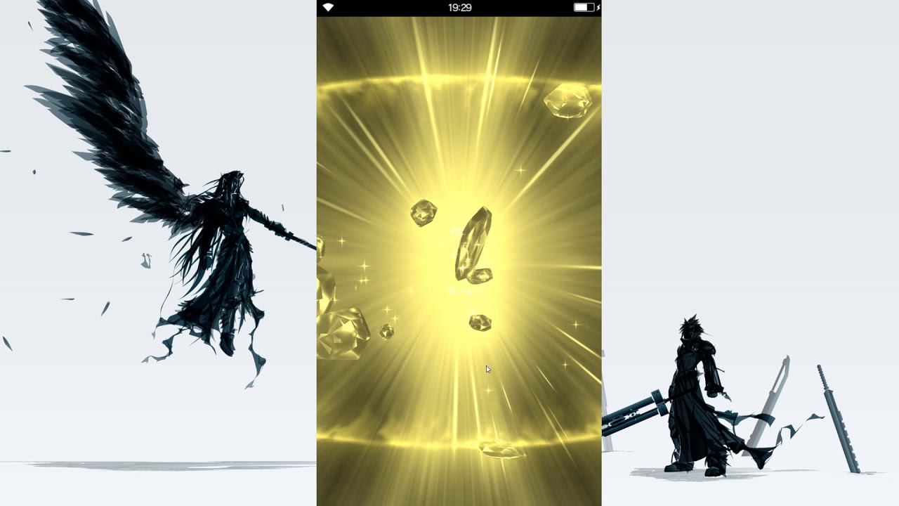 FFBE Pulling For Aerith ( Got Cait Sh$t instead )