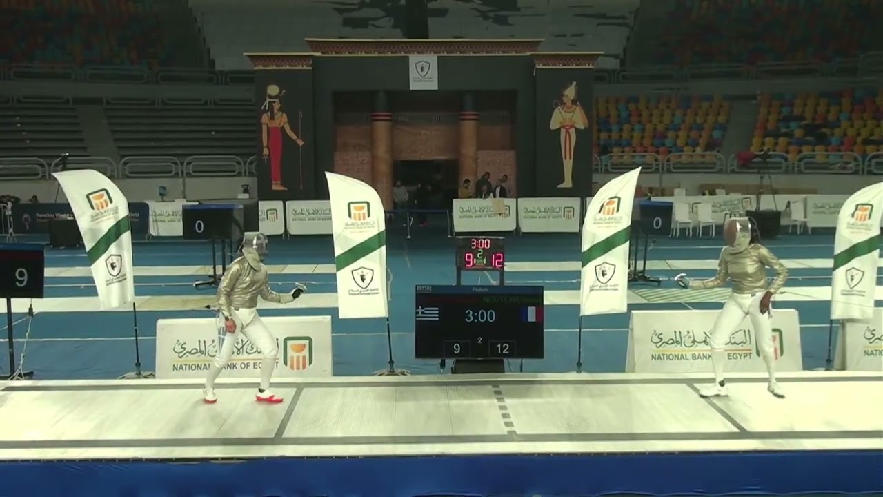 Cairo World Cup 2025 SWS - GOLD - Despina Georgiadou GRE v Sarah Noutcha FRA