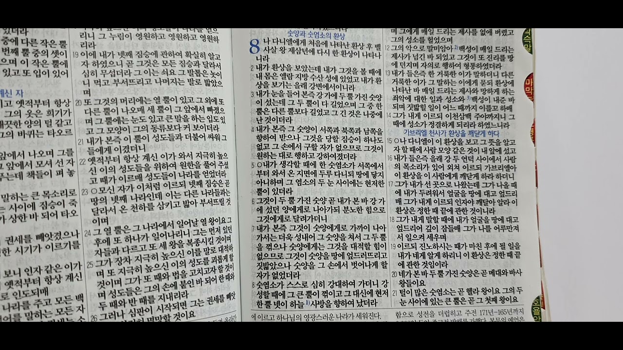 💙 다니엘 8장 ♡ 2026년 2월 14일 토 ♡ 네네인쇄유튜브 박희숙유튜버 💙 #몸의변형부활이되어야휴거도가능합니다 #몸의변형 #부활 #휴거 #천년왕국 #부활체로의삶 #새하늘과새땅
