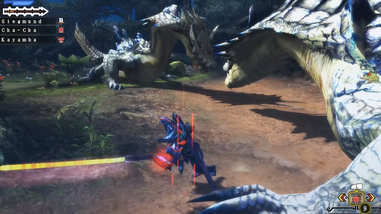 MH3U - Dual G-Rank Ivory Lagiacrus and Lagi Mantle Farm