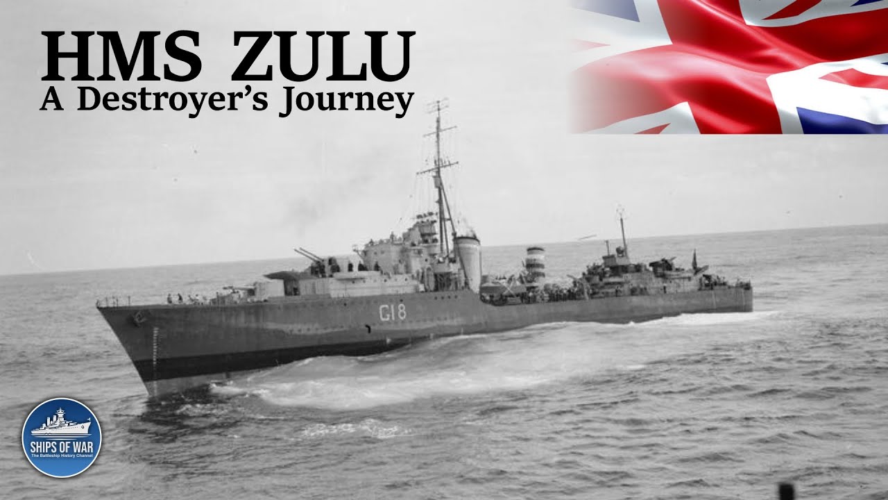 Мощный британский эсминец класса «Трайбл» | HMS Zulu