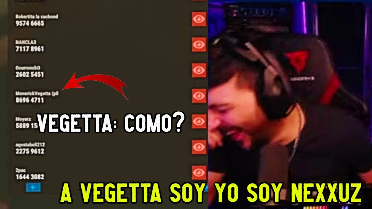 Nexxuz se hace pasar por Vegetta y el propio Vegetta lo descubre XDD BELLUM