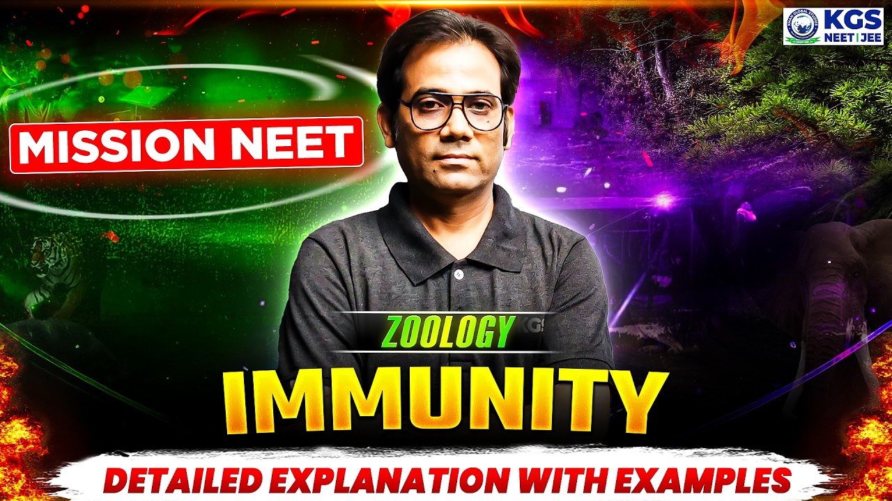 NEET 2026 Zoology | Immunity | Concept With Examples | By Ravindra Sir