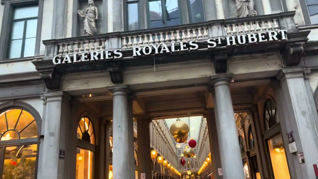 ギャルリー・サンチュベール　アール・ヌーヴォー　ベルギー🇧🇪
