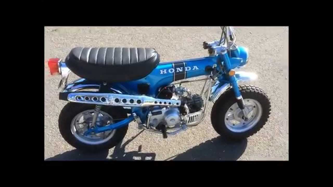 Restored 1970 Honda CT70 Walkaround, Test Ride and Restoration Photos
