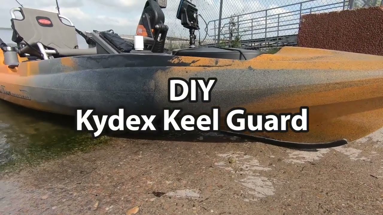 Easy! DIY Kydex Keel Guard for your kayak