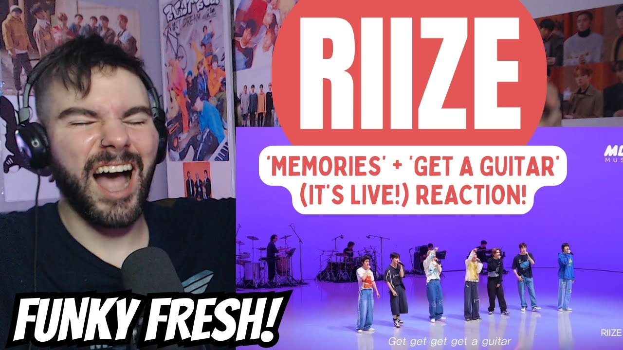 RIIZE - 'Memories' + 'Get A Guitar' (It's Live!) Reaction!