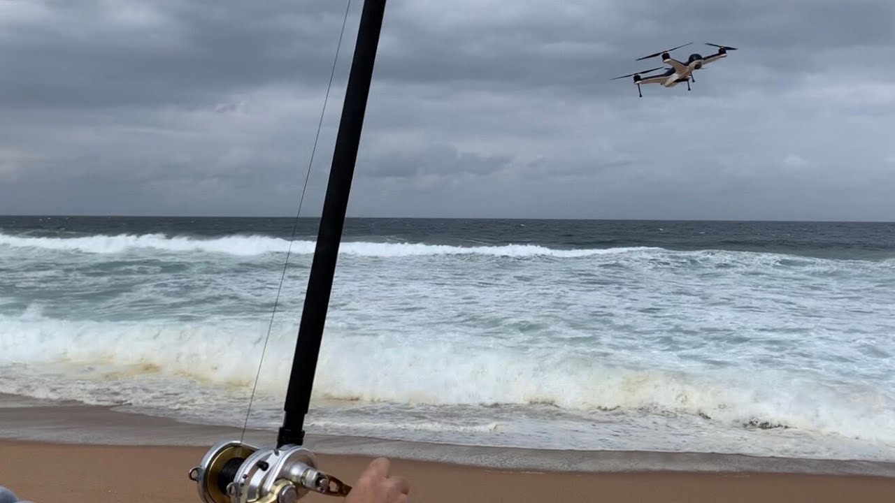 Flying a bait out in extreme weather - Gannet Pro