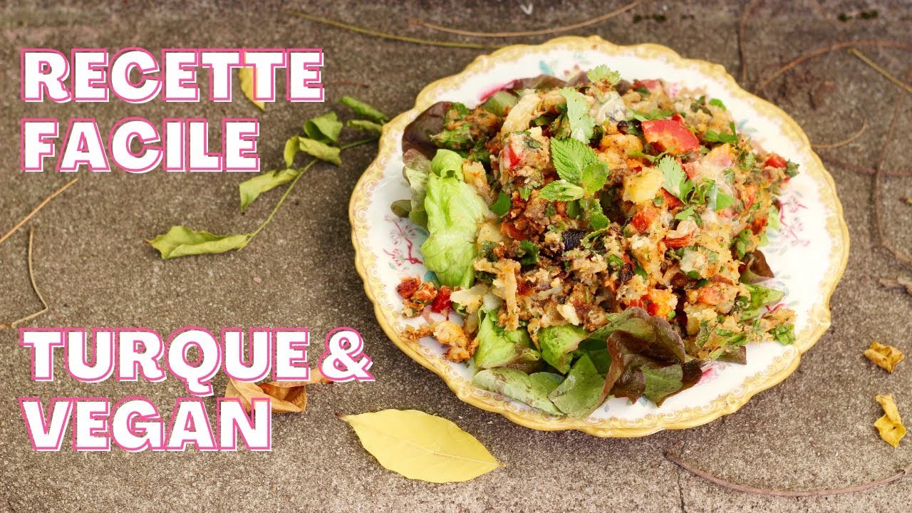 SALADE DE POMMES DE TERRE VEGAN & TURQUE / Le Renard et les Raisins